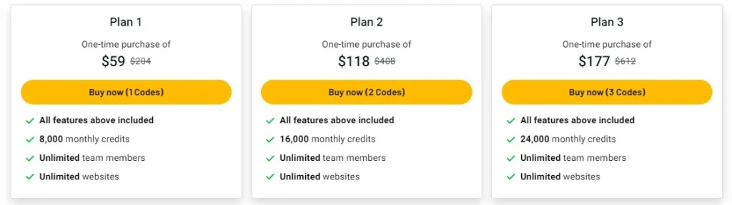 Screpy Lifetime DealSEO Tools price