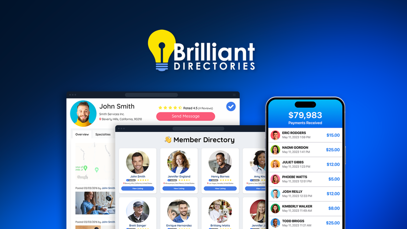 Brilliant Directories - Plus Exclusive Lifetime Deal